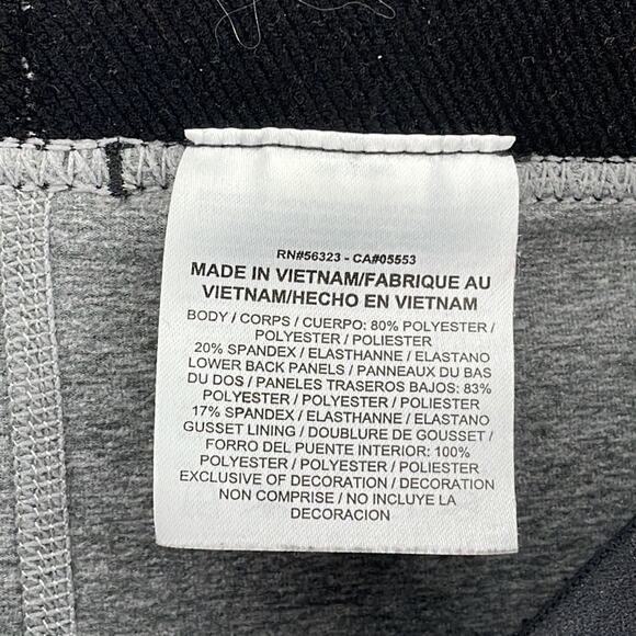 Nike Pro Warm Training Tights Leggings Gray Black Mesh Size Medium - Picture 8 of 11